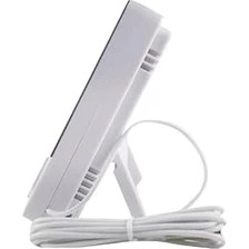 Resim Lidyahan Store Dijital Termometre Saat Nem ve Sıcaklık Ölçer Iç Dış Mekan 