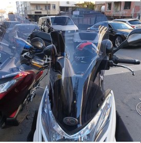 Resim Motocam Kymco G Dink 150 Ön Cam 2013 Model 66cm Füme Renkli 4mm 