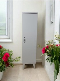 Resim Çok Amaçlı Dolap- 4 Raflı 122 X 30 X 30 Beyaz 