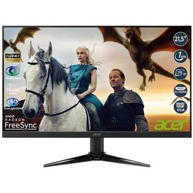 Resim Acer QG221Q UM.WQ1EE.001 21.5" 1 MS 75 Hz (HDMI+VGA) FreeSync Full HD VA LED Monitör 