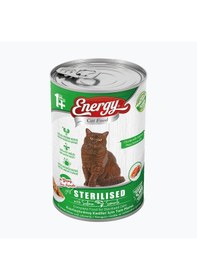Resim Energy Somonlu Kısırlaştırılmış Yaş Kedi Maması - 400 G 