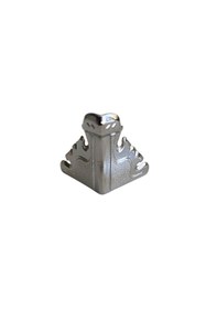 Resim DSYapıAksesuar Kelebek Gümüş Düz 2.5cm Metal Ayak Çeyiz ve Hediye Kutusu Mobilya Ayağı(4 ADET)(GÜMÜŞ 2.5cm) 
