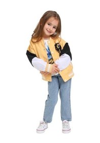 Resim Escabel Unisex Çocuk Mevsimlik Astarlı Kolej Mont-12502-sarı Sarı 