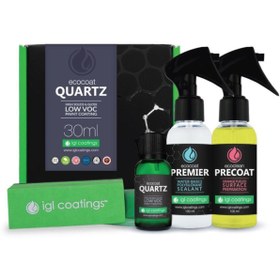 Resim IGL COATINGS İgl Ecocoat Quartz Kit Seramik Kaplama 30ml. 