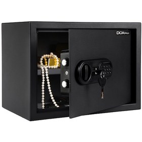 Resim Doras 30eıs Elektronik Şifreli Ve Anahtarlı Çelik Kasa / 30 Se... 
