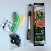 Resim Springsun El İle Kullanılan Kablosuz Çim Biçme Makinesi Döner Yabani Ot Çıkarıcı 