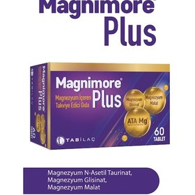 Resim Magnimore Plus 60 Magnezyum Içeren Takviye Edici Gıda 