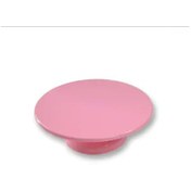 Resim Plastik Döner Pasta Sıvama Standı 32 Cm Pembe N11.2714 