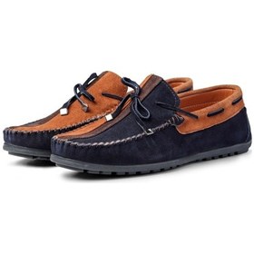 Resim Colore Hakiki Deri Erkek Günlük Ayakkabı, Loafer Ayakkabı, Hafif Ayakkabı, Süet Loafer 
