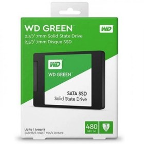 Resim WD Green, WDS480G3G0A, 480GB, 545/465, 3D NAND, 2,5" SATA, SSD 