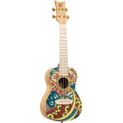 Resim Ortega RUAR-MI Art Series Concert Ukulele (Mystic India) 