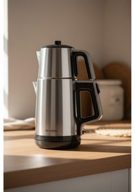 Resim Bernardo Riva 1.7 L Çelik Çay Makinesi 
