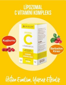 Resim Dr. Gülzari Lipozomal Vitamin C Kompleks 30 Çiğneme Tableti 