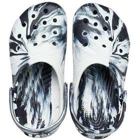 Resim 207464-066-066 Crocs Classic Marbled Clog K Çocuk Terlik Siyah 