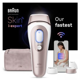 Resim Braun IPL Skin i·expert, Evde Tüy Alma, Ücretsiz Uygulama, Çanta, Gillette Venus, 3 Başlık, PL7253 