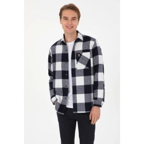 Resim U.s. Polo Assn. Erkek Lacivert Gömlek Desenli 50308487-VR033 