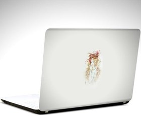 Resim Kuşlar Minimal Laptop Sticker LS0220 12 İnch (29X24CM) 