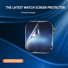Resim 3 adet Sturdyla Apple Watch Ekran Koruyucu Serisi 8/9 / Ultra için - 3H Sertlik TPU Film, Tam Kapsama, Çizilmeye Karşı Dirençli, HD Netlik, Kolay Kurulum 