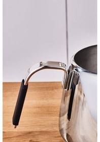 Resim Karaca Rodos İndüksiyon Tabanlı Midi Çaydanlık Takımı Siyah 