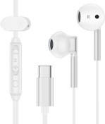 Resim S25 Ultra Kablolu Kulaklıklar USB C Samsung Galaxy S25/S24 Ultra/Z Flip 6 5 4/Z Fold 6/5/4,USB Tip C Kulaklık Kulaklık Telefon ile Dahili Uzaktan Kumanda,Google Pixel 9 Pro/9/8 için Mikrofon USB C 