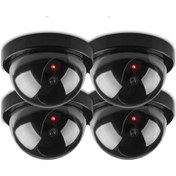 Resim Reedark Kablosuz Sahte Cctv Kamera - 4'lü Paket, Gerçekçi Görünüm, Led Işıklı 
