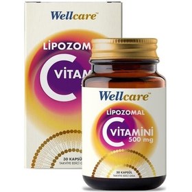 Resim Wellcare Lipozomal Vitamin C 500 mg 30 Kapsül 