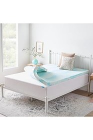 Resim Genel Markalar Linenspa 3 İnç Jel Girdap Hafızalı Köpük Yatak Üstü - Soğutma Jeli İnfüzyon - Basınç Giderme - Cert 