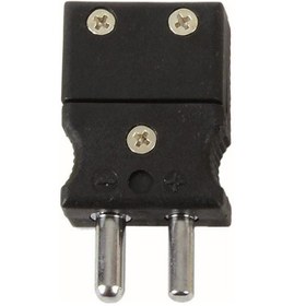 Resim Ck-05Sy-Erkek - Fe-Const Termokupl Fiş Siyah 