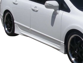 Resim Honda Civic 8 Marşpiyel (Mugen Md) 2 Prç Fiber 2006-2011 