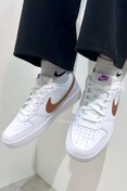 Resim Nike Court Borough Low 2 SE Beyaz Deri Kadın Günlük Spor Ayakkabı 