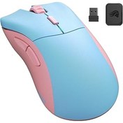 Resim Qedii Glorious Model D Pro Skyline Kablosuz Pembe/Mavi Gaming Mouse 