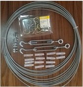 Resim File Montaj Mazemesi 3 Metre Için Kanca Dubel Çelik Halat File Mo 