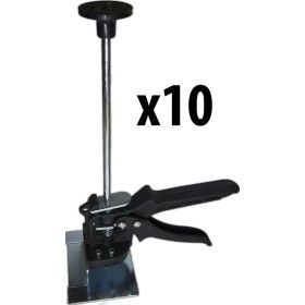 Resim PremiumPort Seramik Seviye Belirleme Kaldıraç Seti 10'lu, Hassas ve Güvenilir Ölçüm 