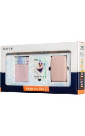 Resim Fujifilm Instax Mini Link 3 Pembe Akıllı Telefon Yazıcısı Bundle Box ile Anlık Fotoğraf Keyfi 
