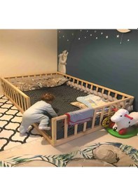 Resim Loolpi Home Montessori Bebek ve Çocuk Karyolası 