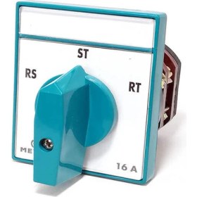 Resim Metop Mt022-16a 16a Voltmetre Komütatörü 