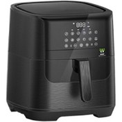 Resim Wiami HF-8851 Airfryer 7 L Siyah Akıllı Yağsız Hava Fritözü 