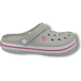 Resim Cflex 145 Unisex Bej Kırmızı Beyaz Sabo Terlik Sandalet 