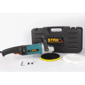 Resim Staxx Power 6 Kademeli Devir Ayarlı Polisaj Makinası 3500 W Pasta Cila Polisaj Mak + Koltuk Fırçası 