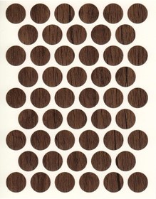 Resim Yapışkan Tapa Antik Kahve 14mm 