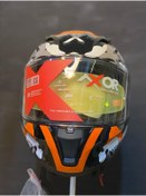 Resim Motodede Axor Street Kny Fullface Kask - Güneş Vizörlü Motosiklet Kaskı 