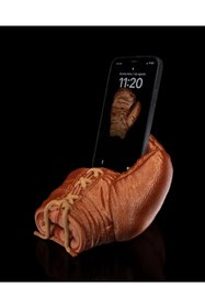 Resim Figürcüm Boks Eldiveni Konseptli Telefon ve Şarj Standı – Dekoratif Boxing Phone Holder 