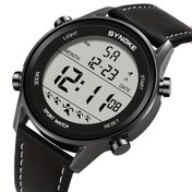 Resim SYNOKE Erkek Kronograf Alarm Çok Fonksiyonlu Elektronik Saat 