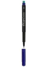 Resim Faber Castell Permanent Asetat Kalem Mavi S 10'lu Kutu Diğer 