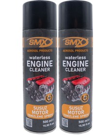 Resim SMX Susuz Motor Temizleme Spreyi 2 Adet (2x500 Ml) 