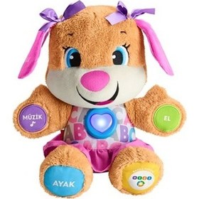 Resim Fisher-Price Sesli Işıklı Pembe Köpek Fpp83 