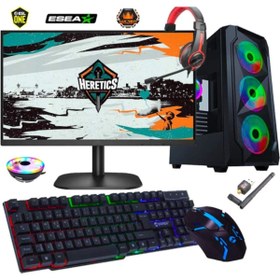 Resim Gaming Game CacheX i5-12400F 16GB 256GB SSD + GT730+ 27'' Masaüstü Bilgisayar 