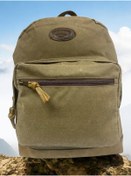 Resim Vintage Su Geçirmez Kanvas Unisex Laptop Bölmeli Gezi Okul Seyahat Büyük Sırt Çantası 17,3 Inc Humb Kahverengi 