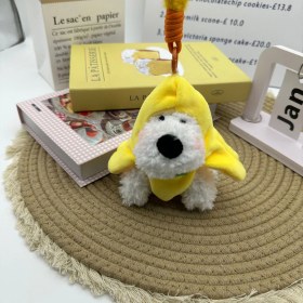 Resim OEMG 1 Adet Karikatür Çanta Çekicilik Anahtarlık Sevimli Iyi Şanslar Hediye Peluş Oyuncaklar Bebekler (Yurt Dışından) 