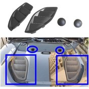 Resim Jeep Wrangler Jk 2007-2017 Araba Kaput Trim Paneli Kaput Top Kafa Seti 